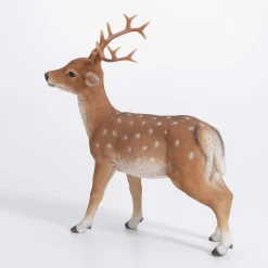 Figurine Décorative De Cerf En Polyrésine 23 X 20 X 6 Cm (H X L X P)-DecoWoerner Discount