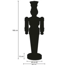 Figurine De Soldat 185 Cm-DecoWoerner Outlet