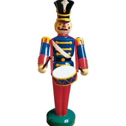 Figurine De Soldat Avec Tambour 185 Cm-DecoWoerner Best