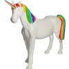 Figurine Licorne Arc-en-ciel, Long. 130 Cm-DecoWoerner Discount