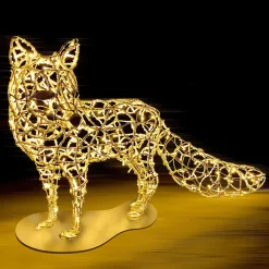 Figurine Lumineuse LED XXL Renard Pour L'extérieur-DecoWoerner Clearance