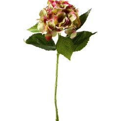 Fleur Artificielle Hortensia Rosa/vert, 52 Cm-DecoWoerner