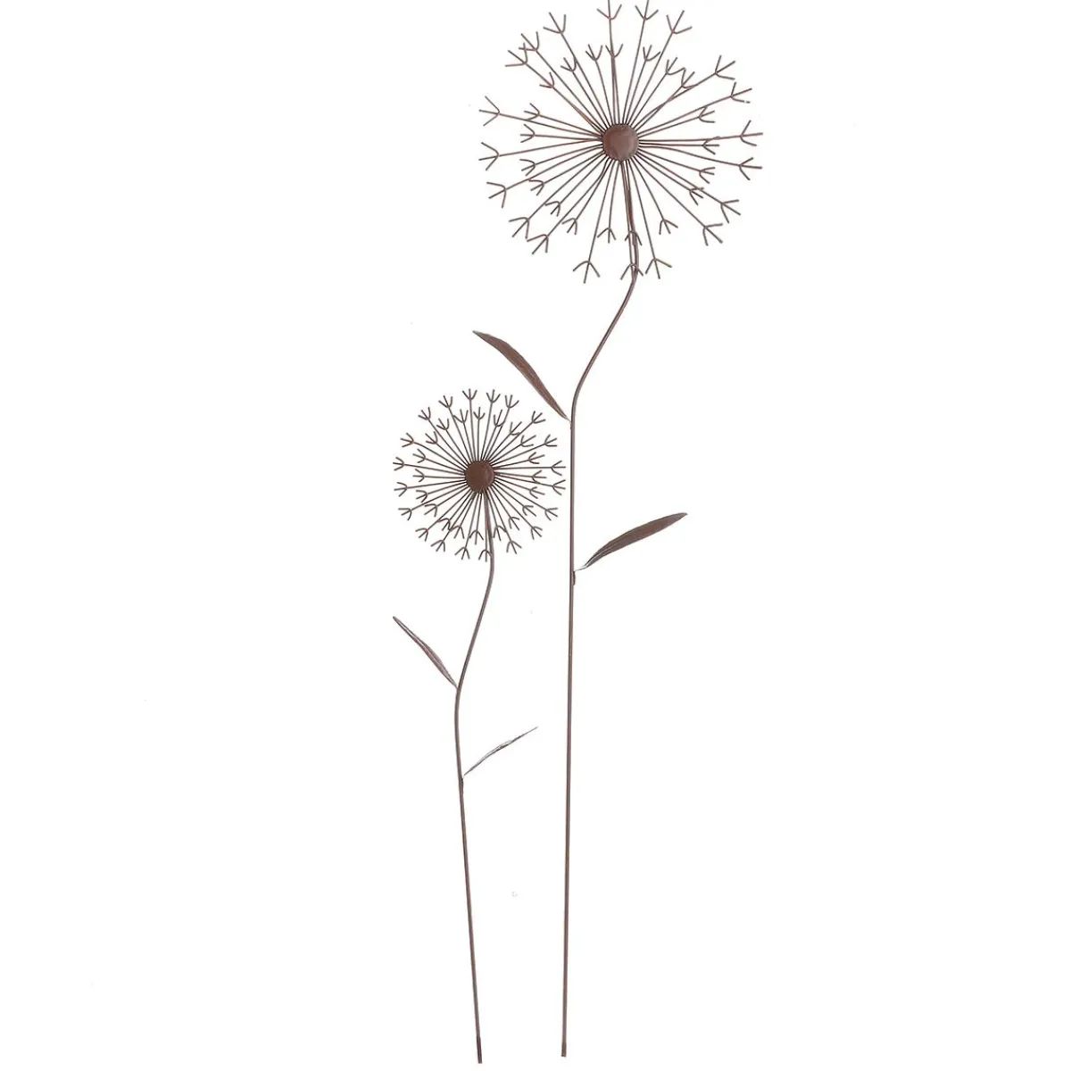 Fleur Décorative En Métal Brun 78 Cm-DecoWoerner Best