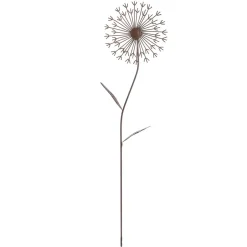 Fleur Décorative En Métal Brun 50 Cm-DecoWoerner Discount