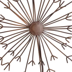Fleur Décorative En Métal Brun 50 Cm-DecoWoerner Discount