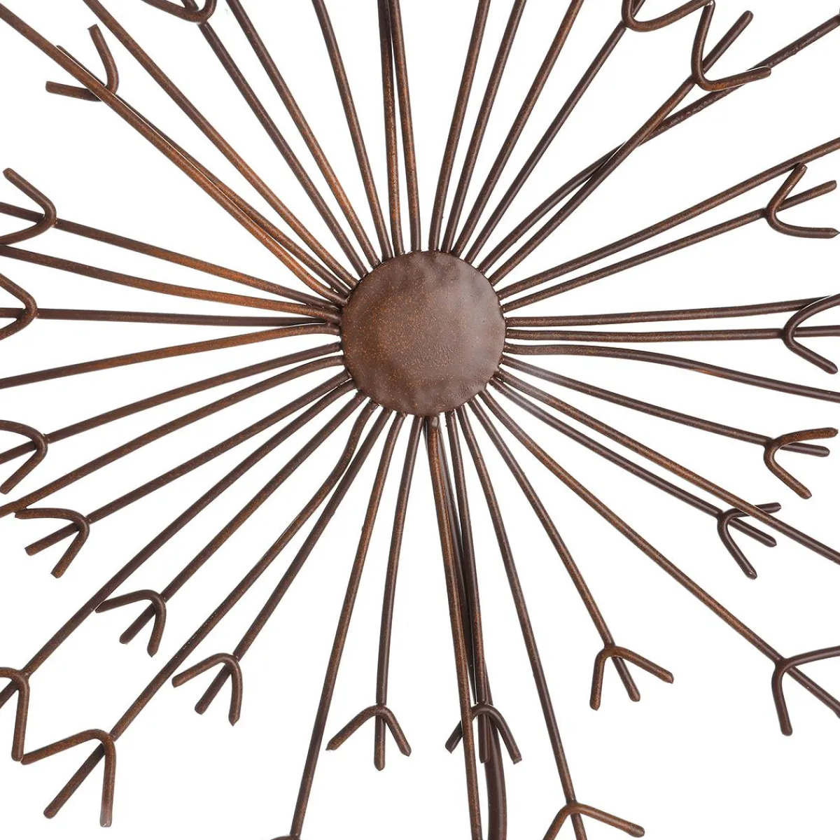 Fleur Décorative En Métal Brun 50 Cm-DecoWoerner Discount