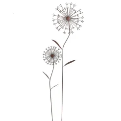 Fleur Décorative En Métal Brun 50 Cm-DecoWoerner Discount