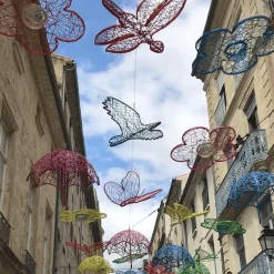 Fleur 2D En Fibre Tressée 60 Cm-DecoWoerner Clearance