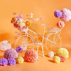 Fleur Pompon, Ø 16 Cm, , 2 Pces-DecoWoerner Online