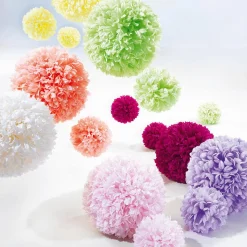 Fleur Pompon, Ø 16 Cm, , 2 Pces-DecoWoerner Online
