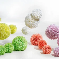 Fleur Pompon, Ø 16 Cm, , 2 Pces-DecoWoerner Online
