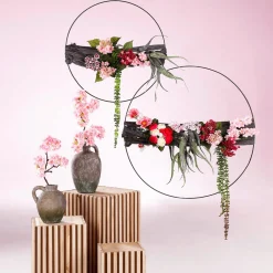 Fleurs Artificielles D'hortensia , 39 Cm, 2 Pièces-DecoWoerner New