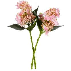 Fleurs Artificielles D'hortensia , 39 Cm, 2 Pièces-DecoWoerner