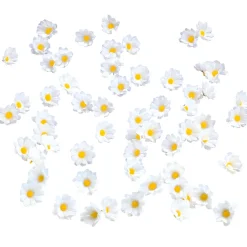 Fleurs Déco Marguerites, 72 Pces-DecoWoerner