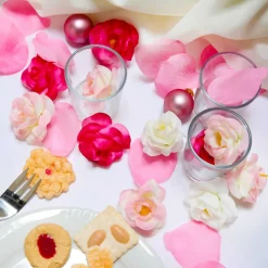 Fleurs Déco Roses Ø 4 Cm-DecoWoerner Best