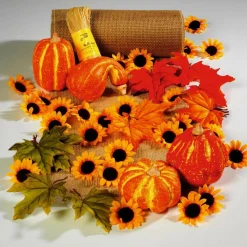 Fleurs Décoratives Tournesol, Paquet De 24 Pièces-DecoWoerner Hot