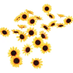 Fleurs Décoratives Tournesol, Paquet De 24 Pièces-DecoWoerner Hot