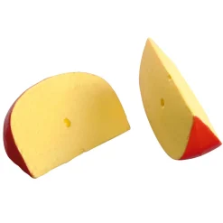 Fromage Hollandais Aliment Factice, 2 Pces-DecoWoerner Discount