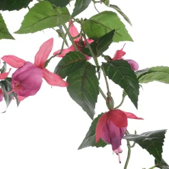 Fuchsia Suspension De Fleurs Artificielles En Pot 85 Cm-DecoWoerner Clearance