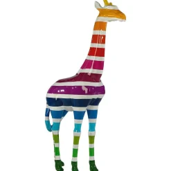 Girafe Déco Haut. 190 Cm, Multicol.-DecoWoerner Outlet