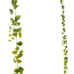 Guirlande Artificielle De Lierre Et De Pothos 170 Cm Jaune-DecoWoerner Online