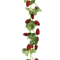 Guirlande Artificielle De Framboises 50 Cm Avec 21 Fruits-DecoWoerner Sale