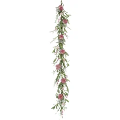 Guirlande De Dahlias Artificiels Liane Artificielle 158 Cm-DecoWoerner Online
