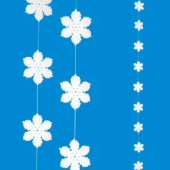 Guirlande De Flocons De Neige, 180 Cm De Long-DecoWoerner Online