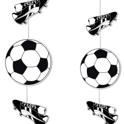 Guirlande De Football Avec Chaussures & Ballons De Foot 90 Cm-DecoWoerner