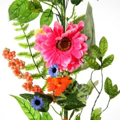 Guirlande De Gerberas Artificiels, Long. 180 Cm-DecoWoerner Outlet