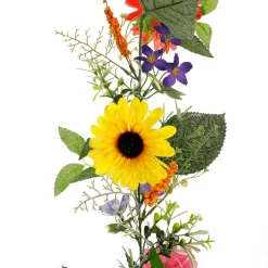 Guirlande De Gerberas Artificiels, Long. 180 Cm-DecoWoerner Outlet