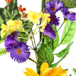 Guirlande De Gerberas Artificiels, Long. 180 Cm-DecoWoerner Outlet