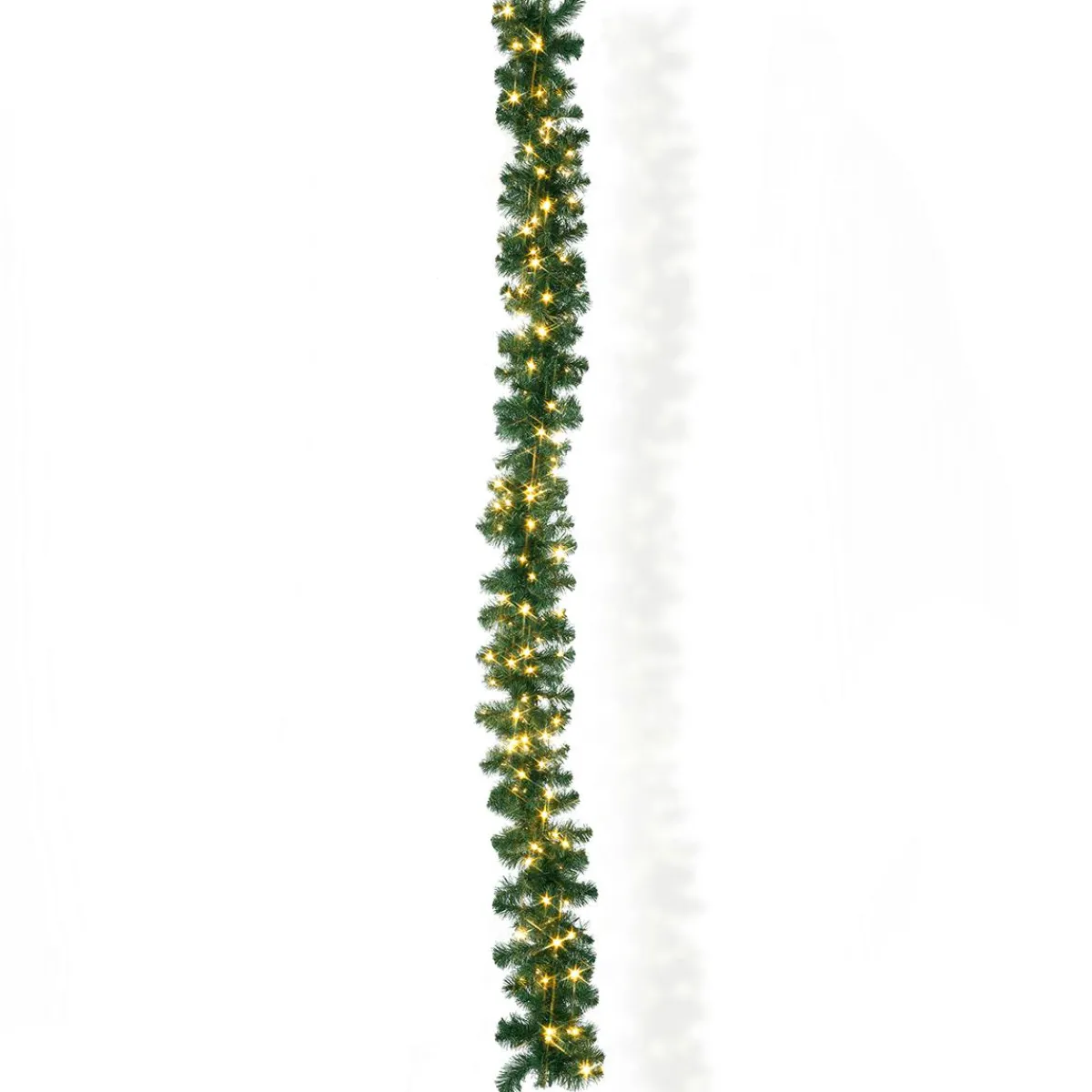 Guirlande De Sapin Deluxe 270 Cm Avec 200LEDs, 25 Cm Ø-DecoWoerner Outlet