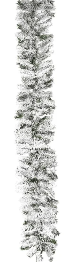 Guirlande De Sapin Floquée180 Cm, 30 Cm Ø-DecoWoerner Best