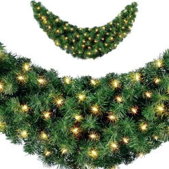 Guirlande De Sapin Standard, LED, 120 Cm, Ø 30 Cm-DecoWoerner Sale