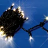 Guirlande Lumineuse Basse Tension Noir 10m IP44 100LED Blanc Chaud-DecoWoerner Hot