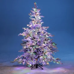 Guirlande Lumineuse 3en1 : Chaîne Lumineuse à LED Colorée, Jaune Chaud Ou Clignotante Alternée Avec Minuterie, Pour L'extérieur, 16 M-DecoWoerner Discount