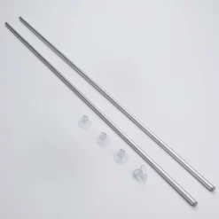 Kit De Tringles De Suspension Pour Bannière En Tissu Pour Surfaces Vitrées 79 Cm-DecoWoerner