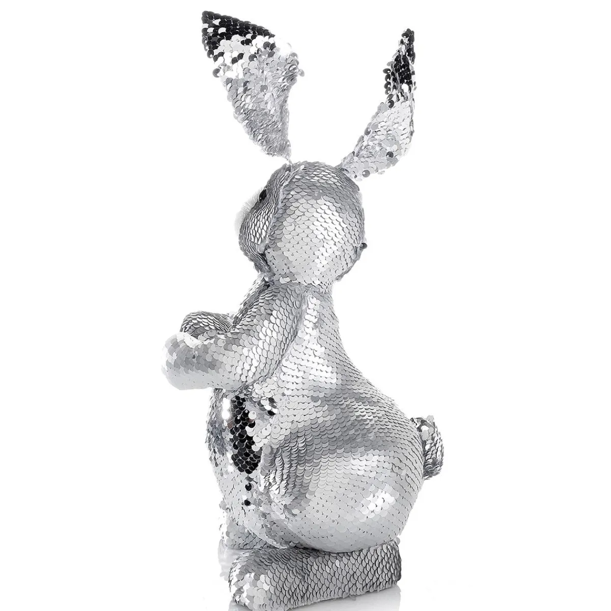 Lapin De Pâques Décoratif Avec Paillettes ées, 35 Cm-DecoWoerner Discount