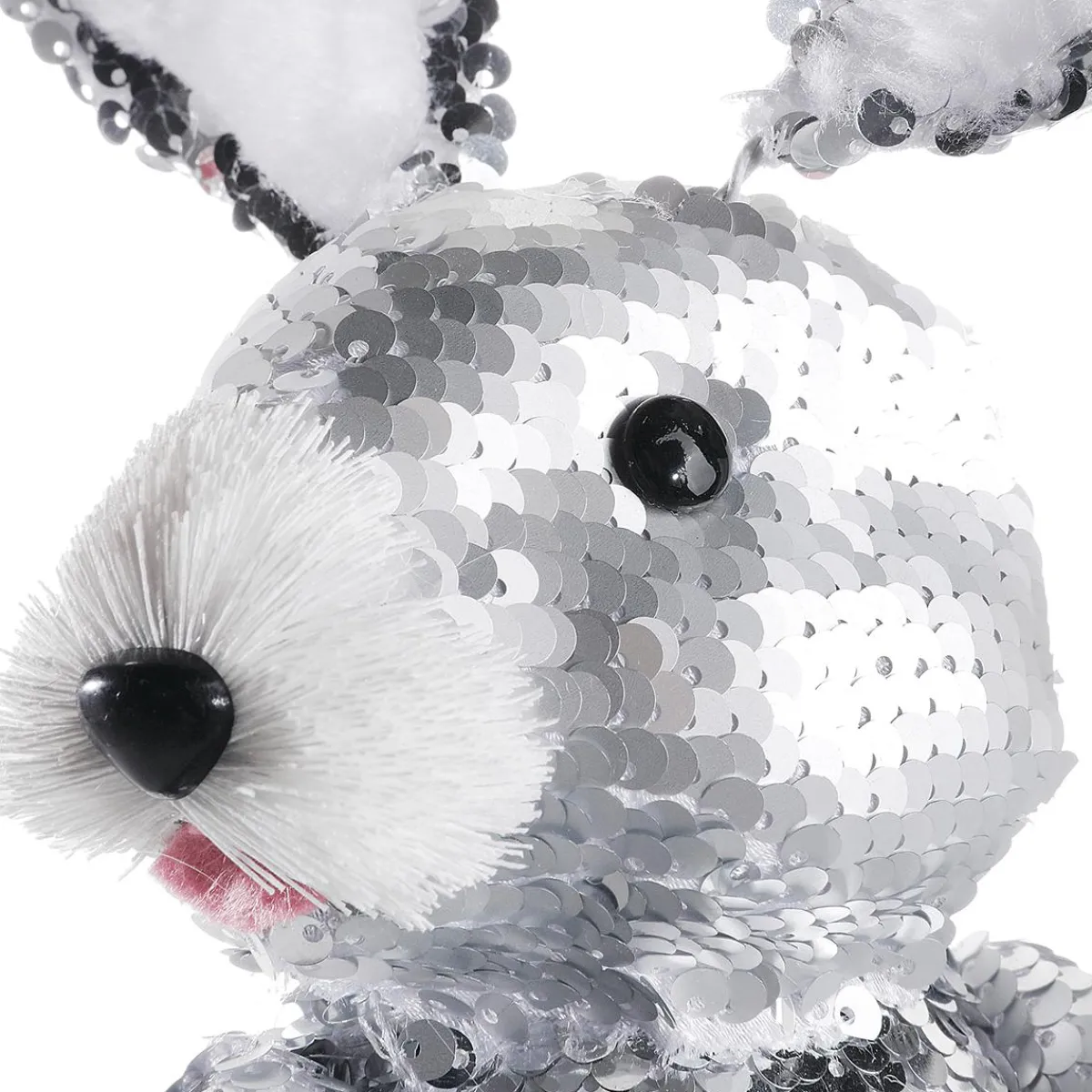 Lapin De Pâques Décoratif Avec Paillettes ées, 35 Cm-DecoWoerner Discount