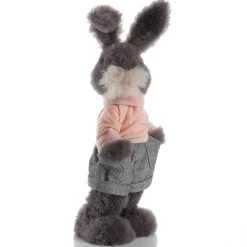 Lapin De Pâques Décoratif En Peluche 40 Cm De Haut,-DecoWoerner Sale