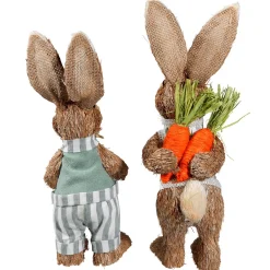 Lapins De Pâques 2 Pces 30 & 35 Cm-DecoWoerner Best