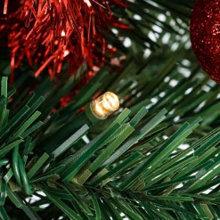 LED Déco Sapin Dans Un Sac En Jute 60 Cm-DecoWoerner Best