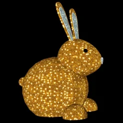 LED Lapin Assis Pour L'extérieur 180 X 130 Cm-DecoWoerner Hot