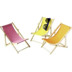 Lot De Chaises Longues Déco "Mini" s-DecoWoerner Hot