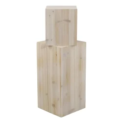 Lot De Mini-colonnes En Bois Nature-DecoWoerner Online