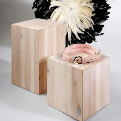 Lot De Mini-colonnes En Bois Nature-DecoWoerner Online
