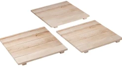 Lot De Palette En Bois 45 X 45 Cm, 3 Pces-DecoWoerner Outlet
