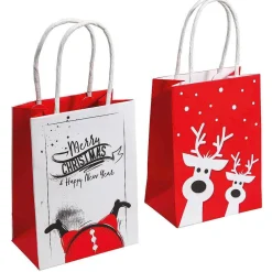 Lot De Sacs Cadeaux Christmas 11 X 15 Cm-DecoWoerner Clearance