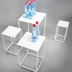 Lot De Tables En Métal hes 4 Pces-DecoWoerner